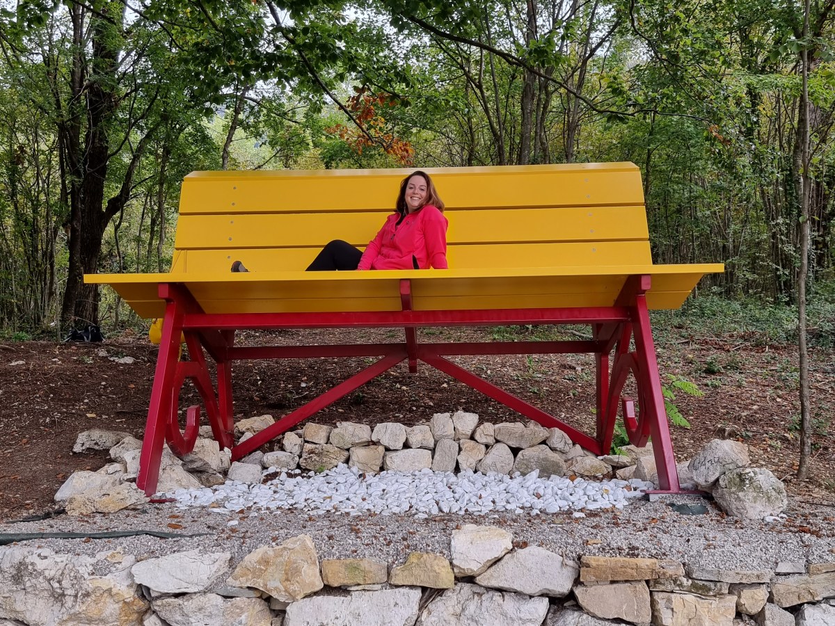 FREGONA – LA PANCHINA GIGANTE DI BORGO&nbsp;LUCA