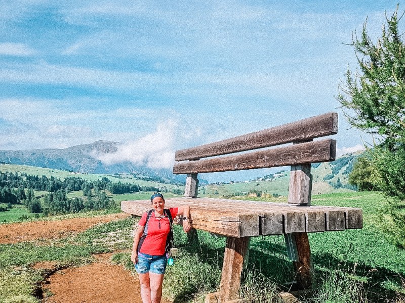 ALPE DI SIUSI – LA PANCHINA&nbsp;GIGANTE